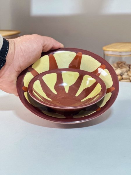 سلطيه فول+حمص ميلامين